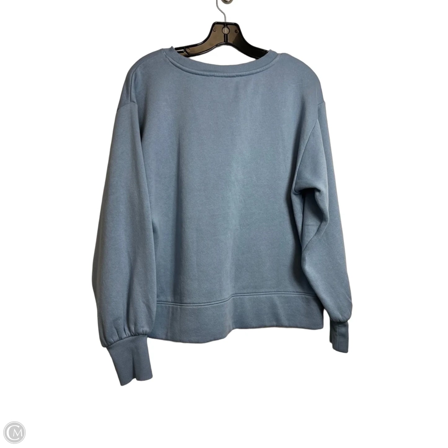 Sweatshirt Crewneck By Loft In Blue, Size: M