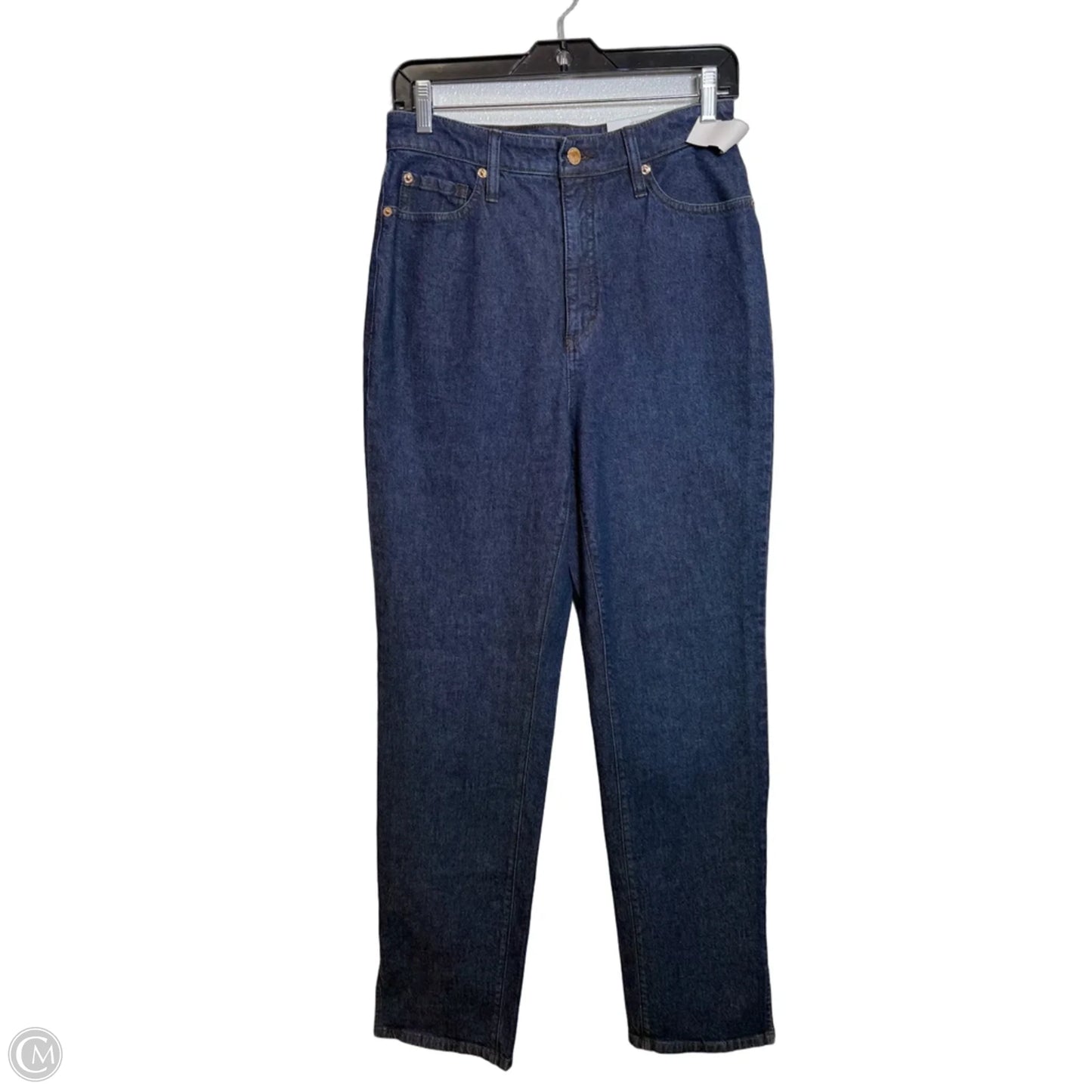 Jeans Straight By Inc In Blue Denim, Size: 8