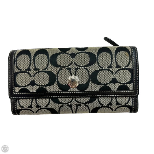 Wallet Designer By Coach, Size: Large