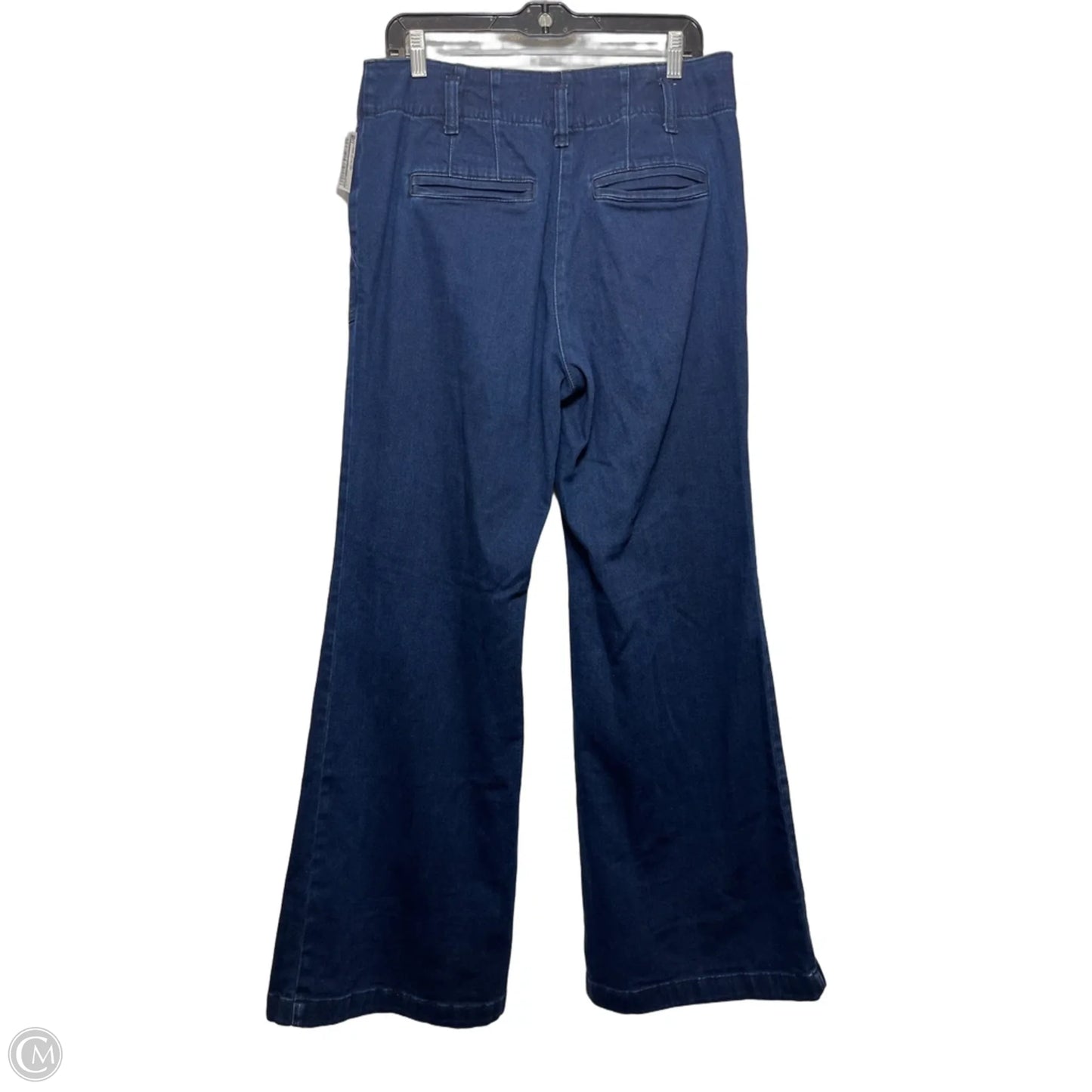 Jeans Wide Leg By Maeve In Blue Denim, Size: 12