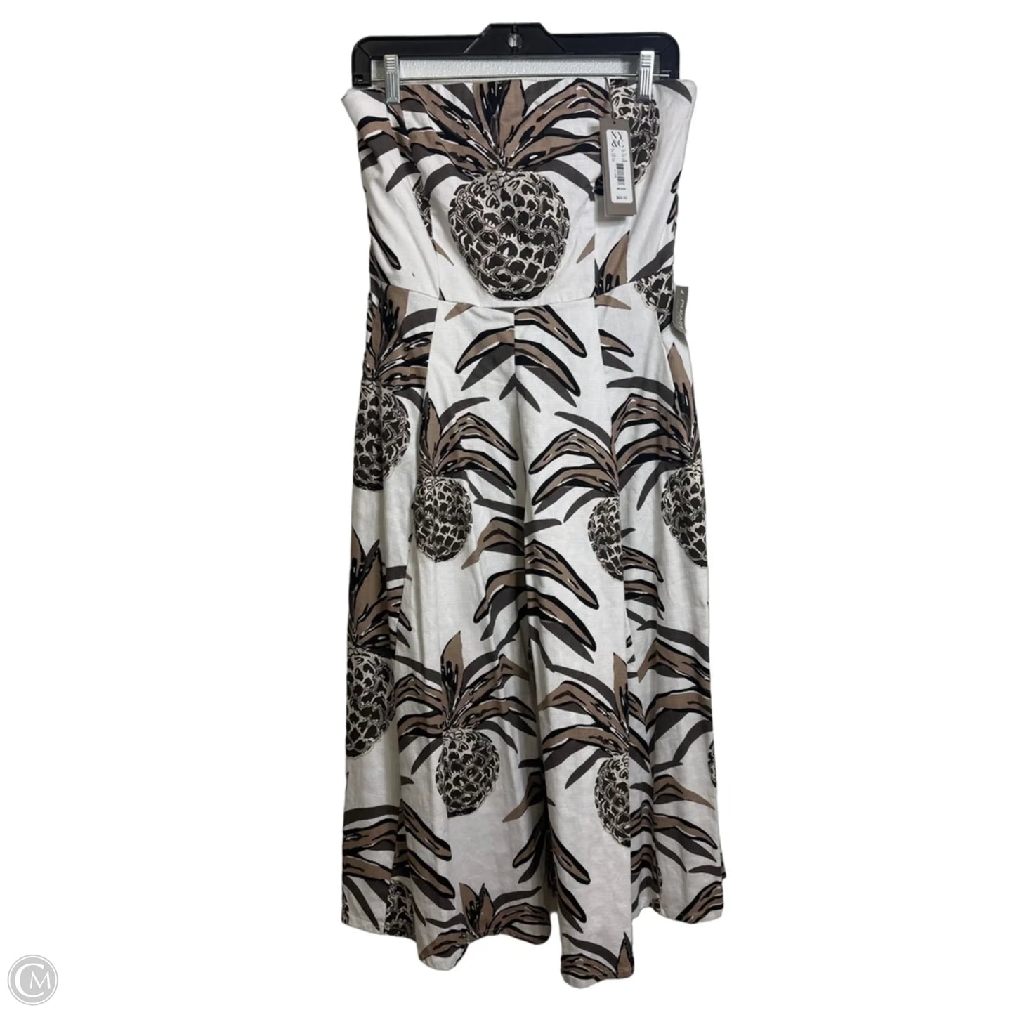 Dress Party Midi By Eva Mendes In Tan, Size: M