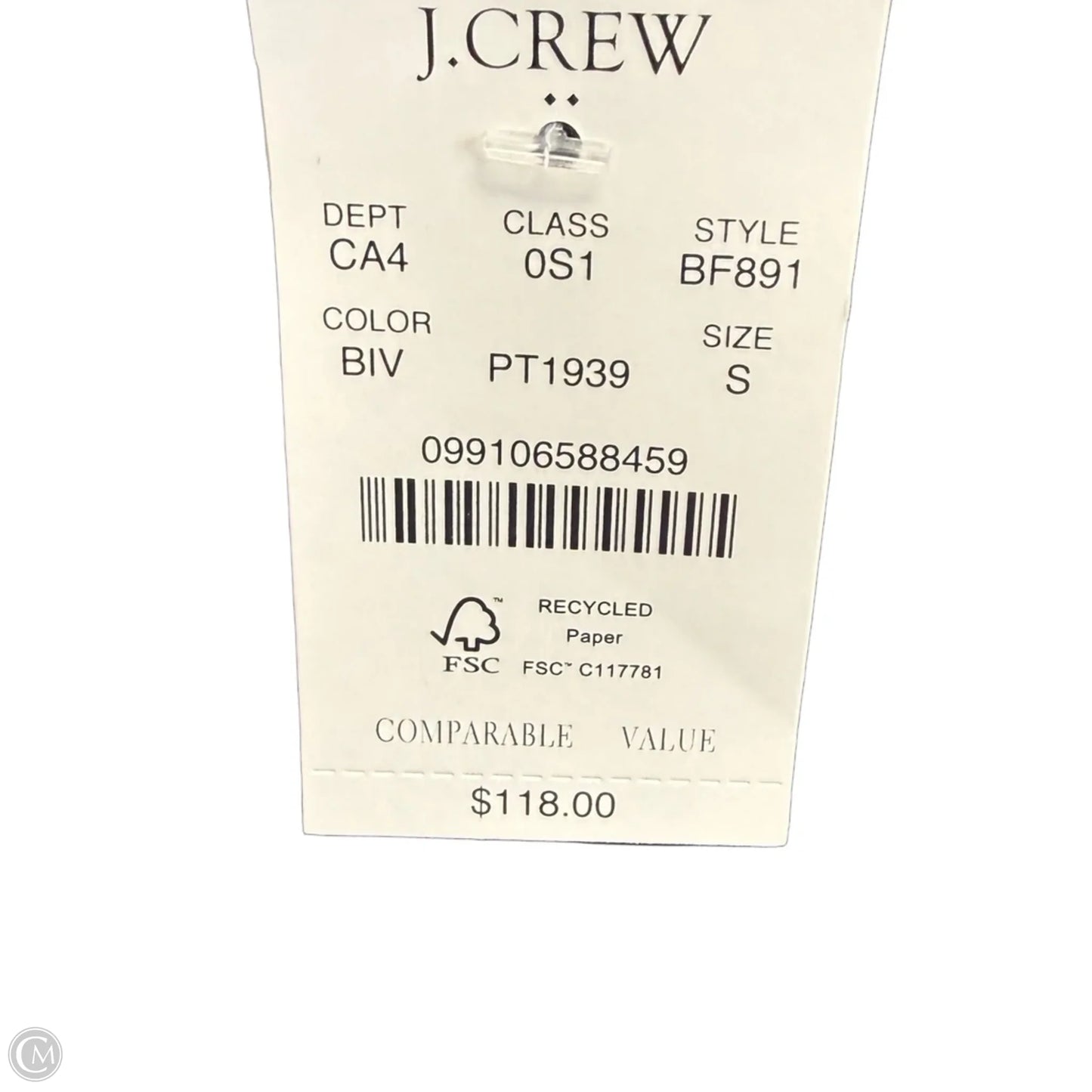 Dress Casual Midi By J. Crew In Polkadot Pattern, Size: S