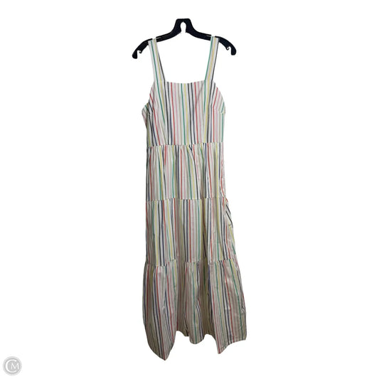 Dress Casual Maxi By J. Crew In Multi-colored, Size: 6