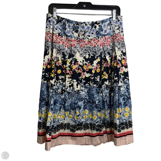 Skirt Midi By Talbots In Multi-colored, Size: 6