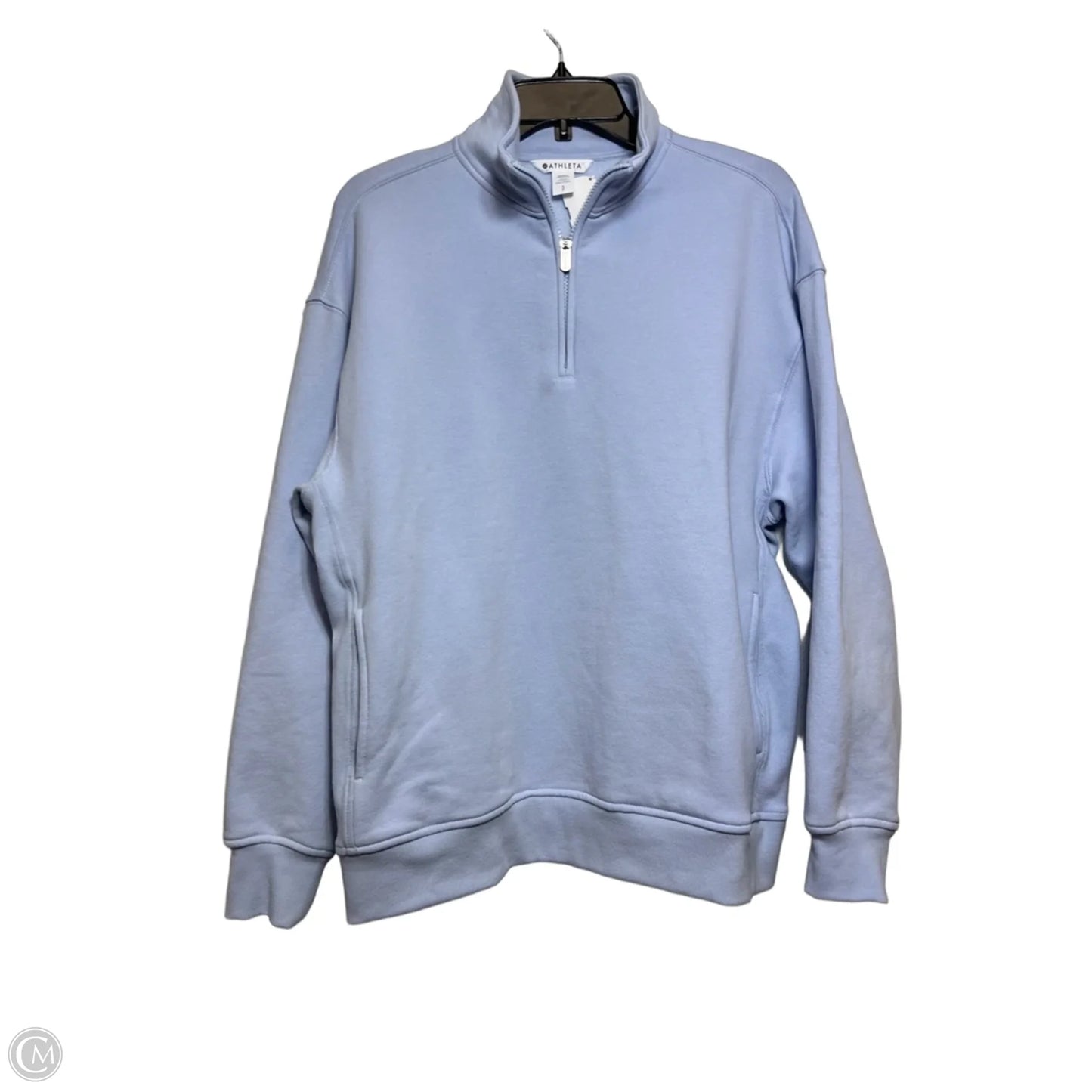 Athletic Sweatshirt Collar By Athleta In Blue, Size: S