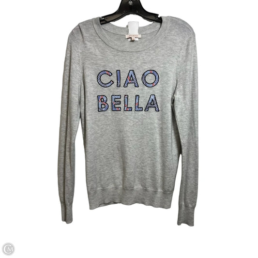 Top Long Sleeve By Skies Are Blue In Grey, Size: S