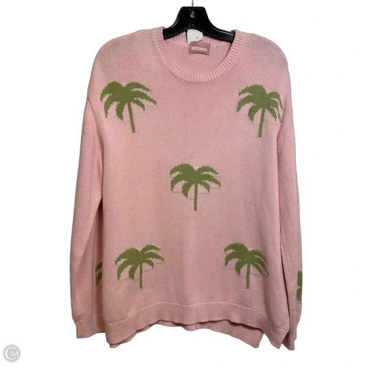 Sweater By Mumu In Pink, Size: Xs