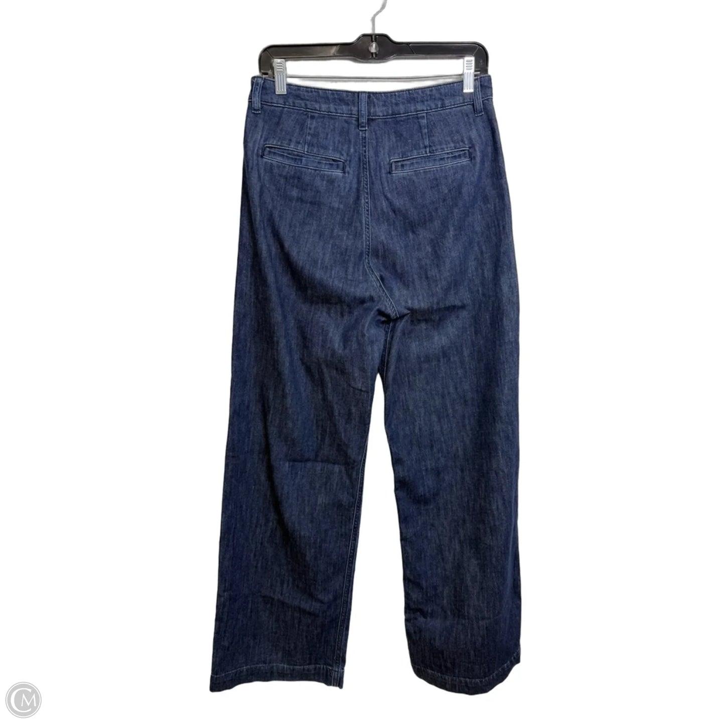 Jeans Wide Leg By J. Crew In Blue Denim, Size: 2