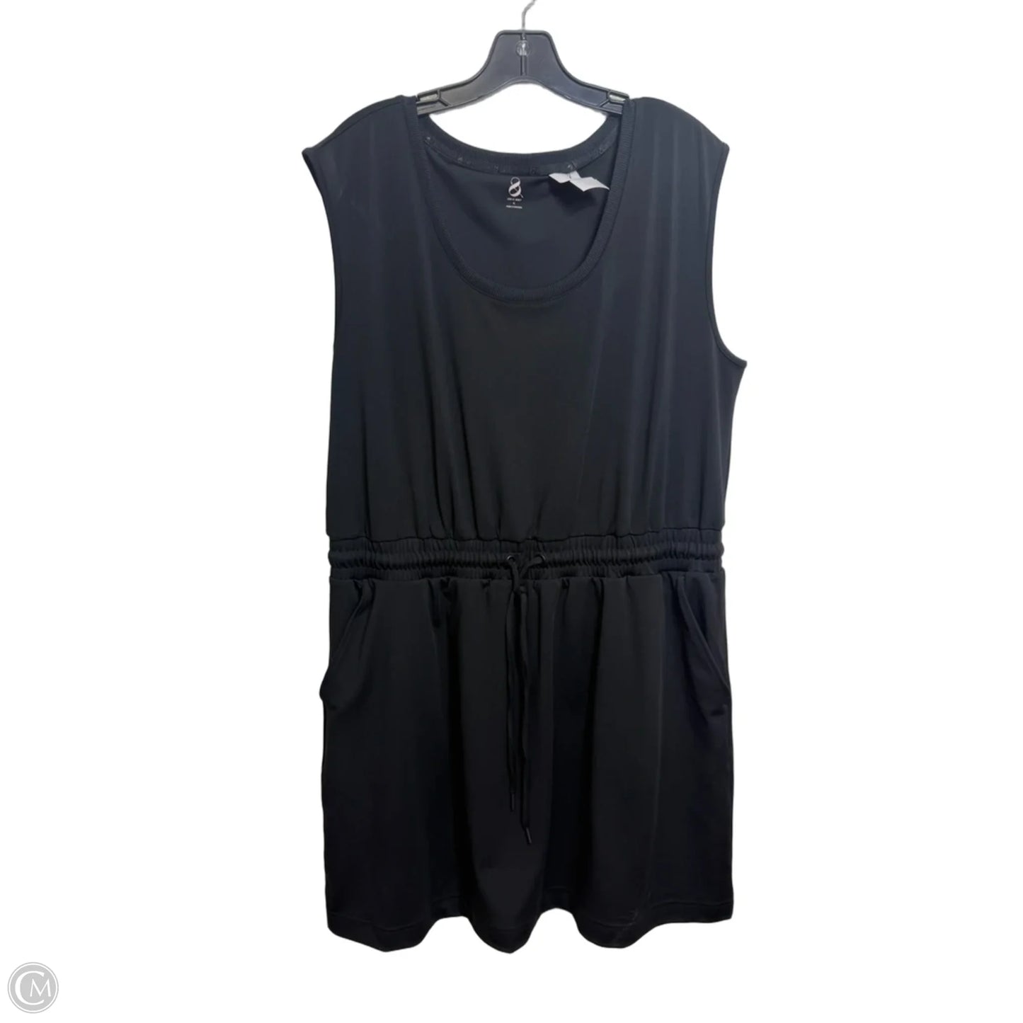 Athletic Dress By Lou And Grey In Black, Size: Xl