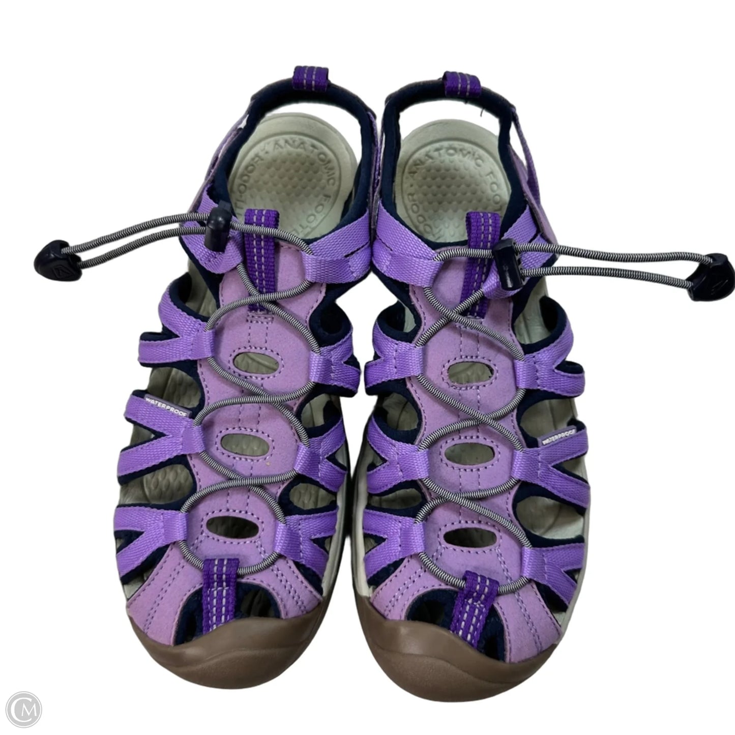 Sandals Flats By Keen In Purple, Size: 9