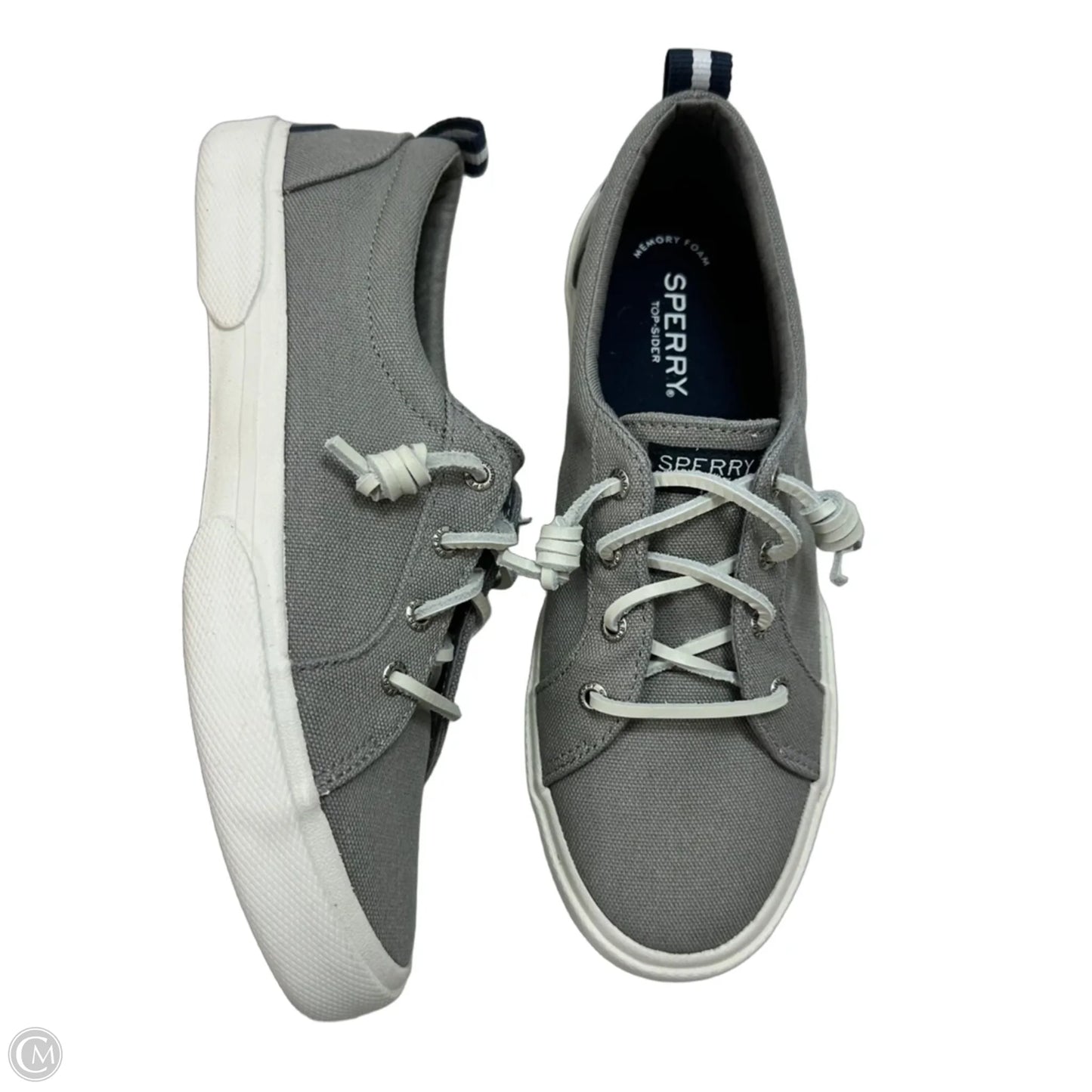 Shoes Sneakers By Sperry In Grey, Size: 8