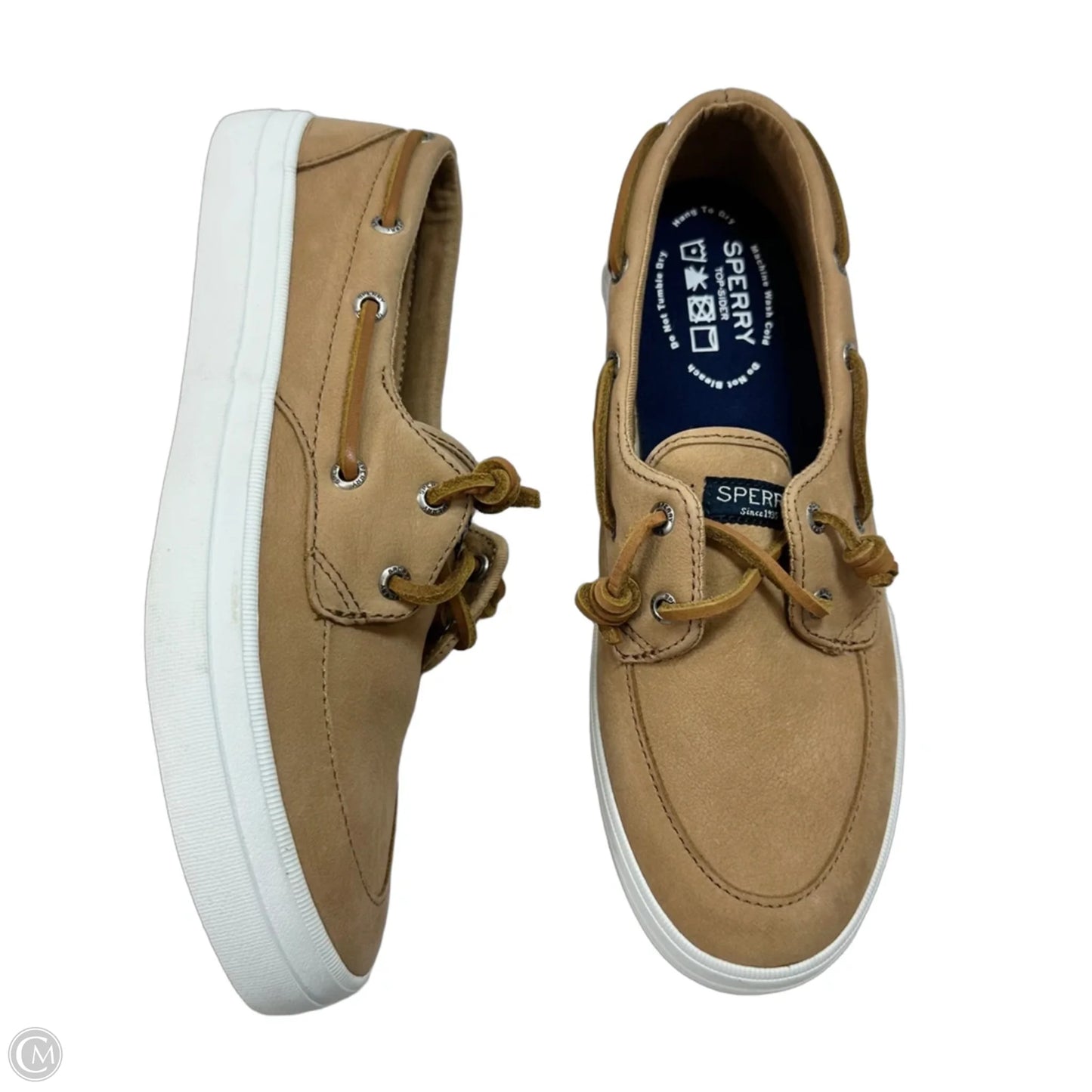 Shoes Flats By Sperry In Tan, Size: 8