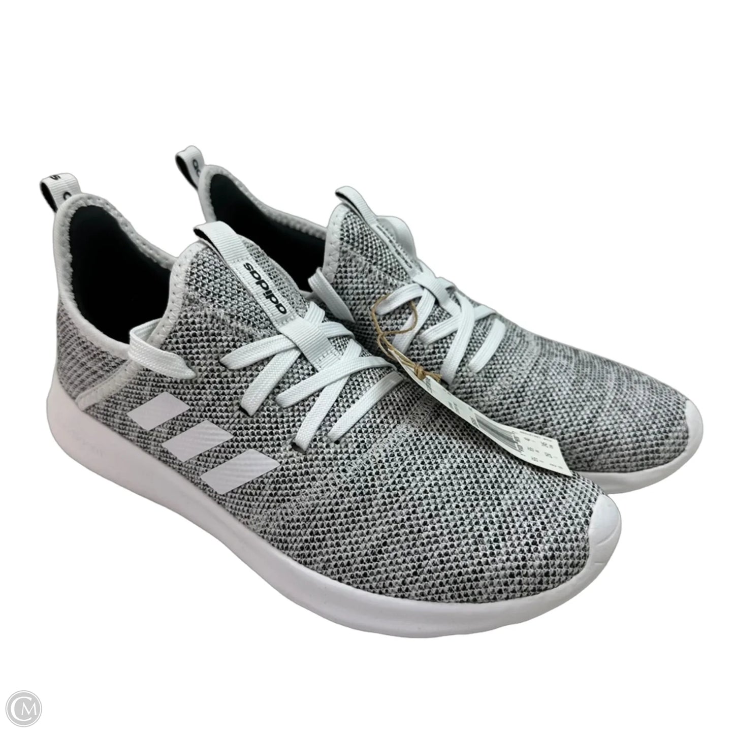 Shoes Sneakers By Adidas In Grey, Size: 8