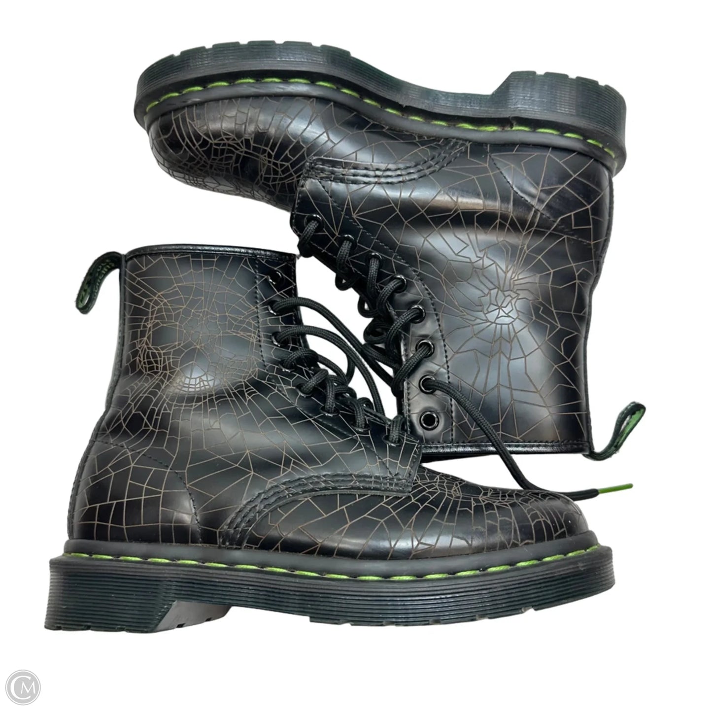 Boots Ankle Flats By Dr Martens In Black, Size: 6
