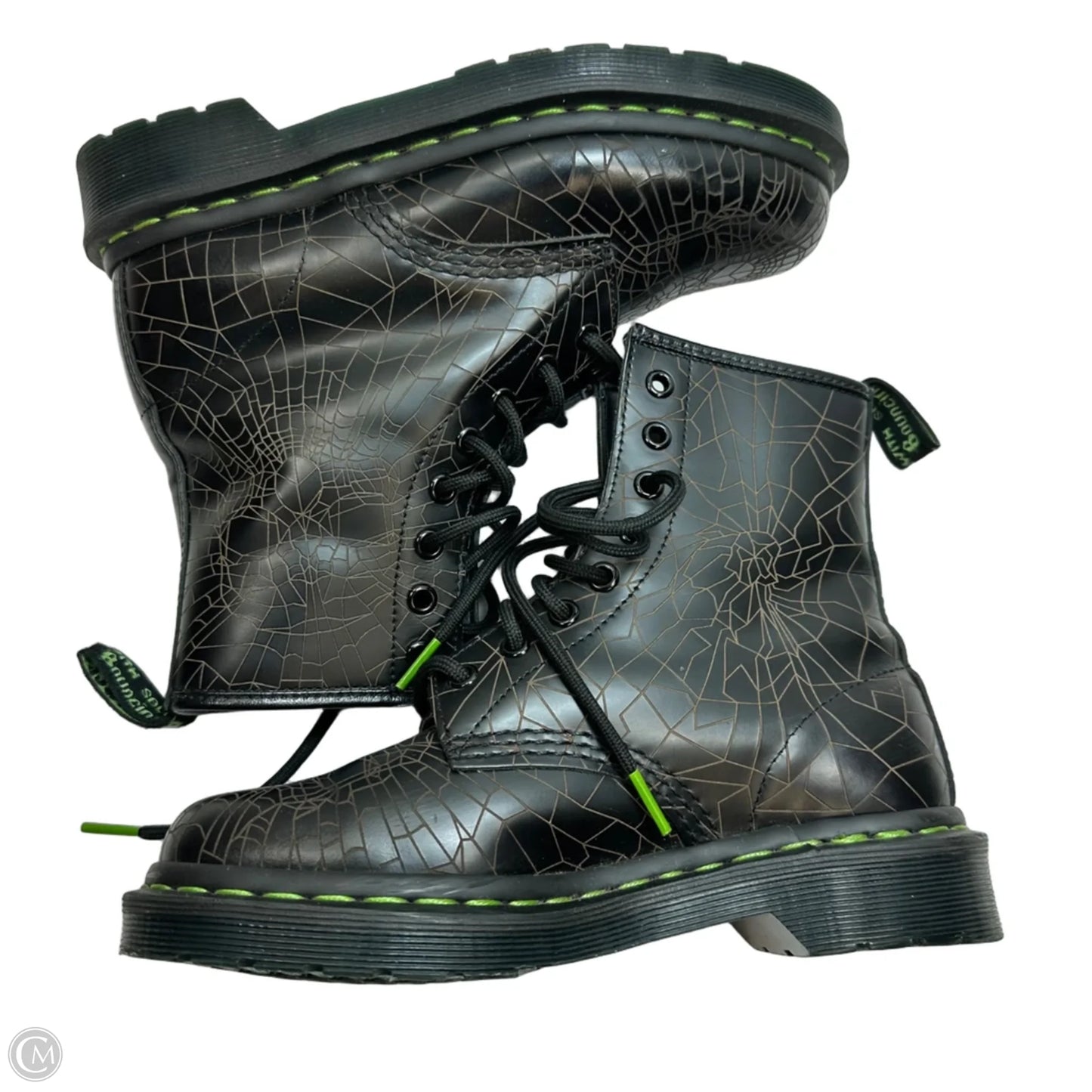 Boots Ankle Flats By Dr Martens In Black, Size: 6
