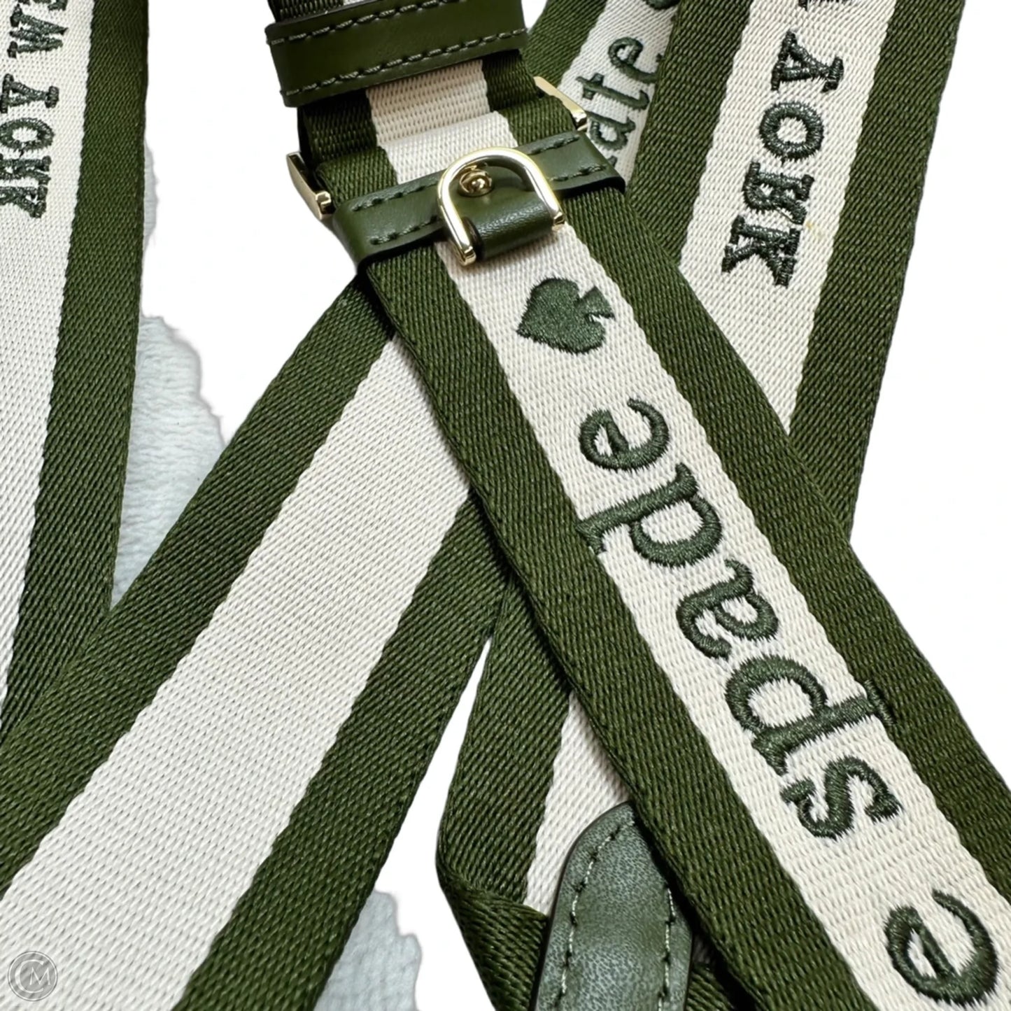 Guitar style purse handbag strap Designer Tag By Kate Spade, Size: