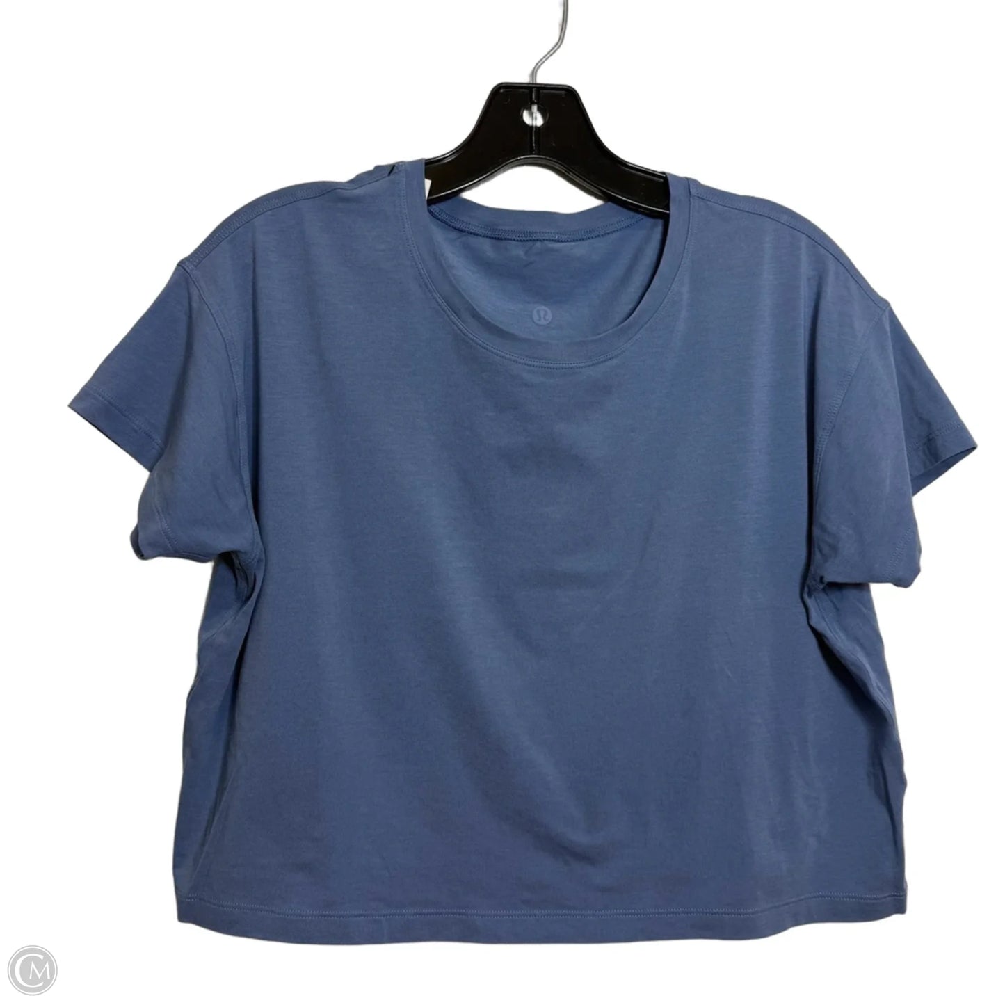 Top Short Sleeve Basic By Lululemon In Blue, Size: S