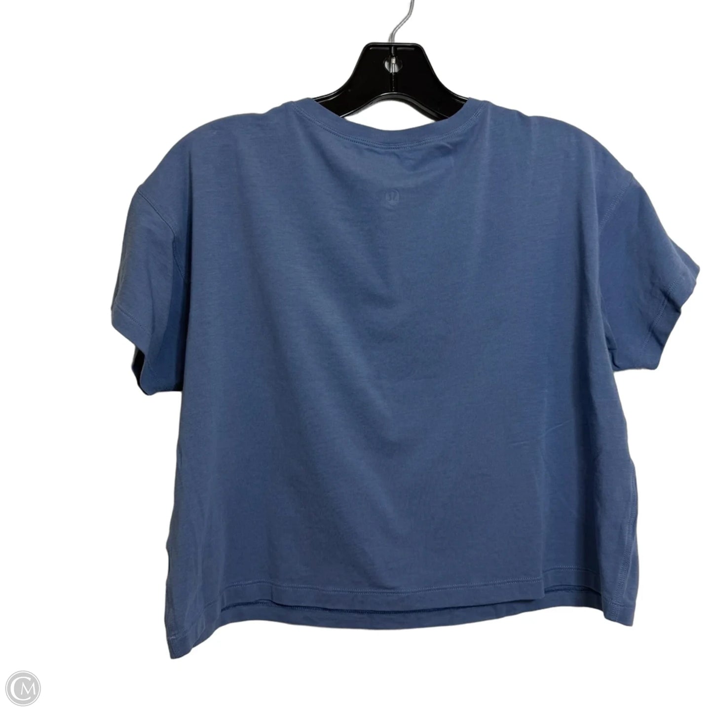 Top Short Sleeve Basic By Lululemon In Blue, Size: S
