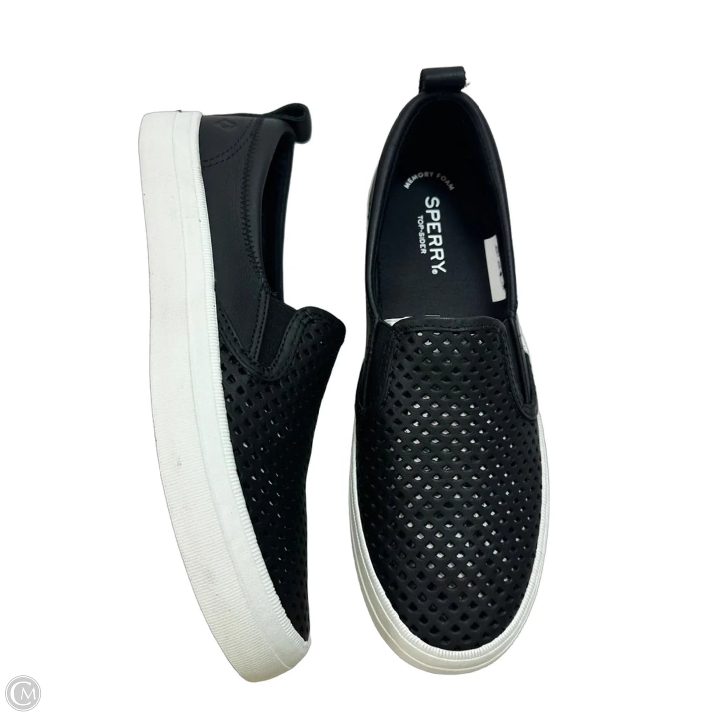 Shoes Flats By Sperry In Black, Size: 8