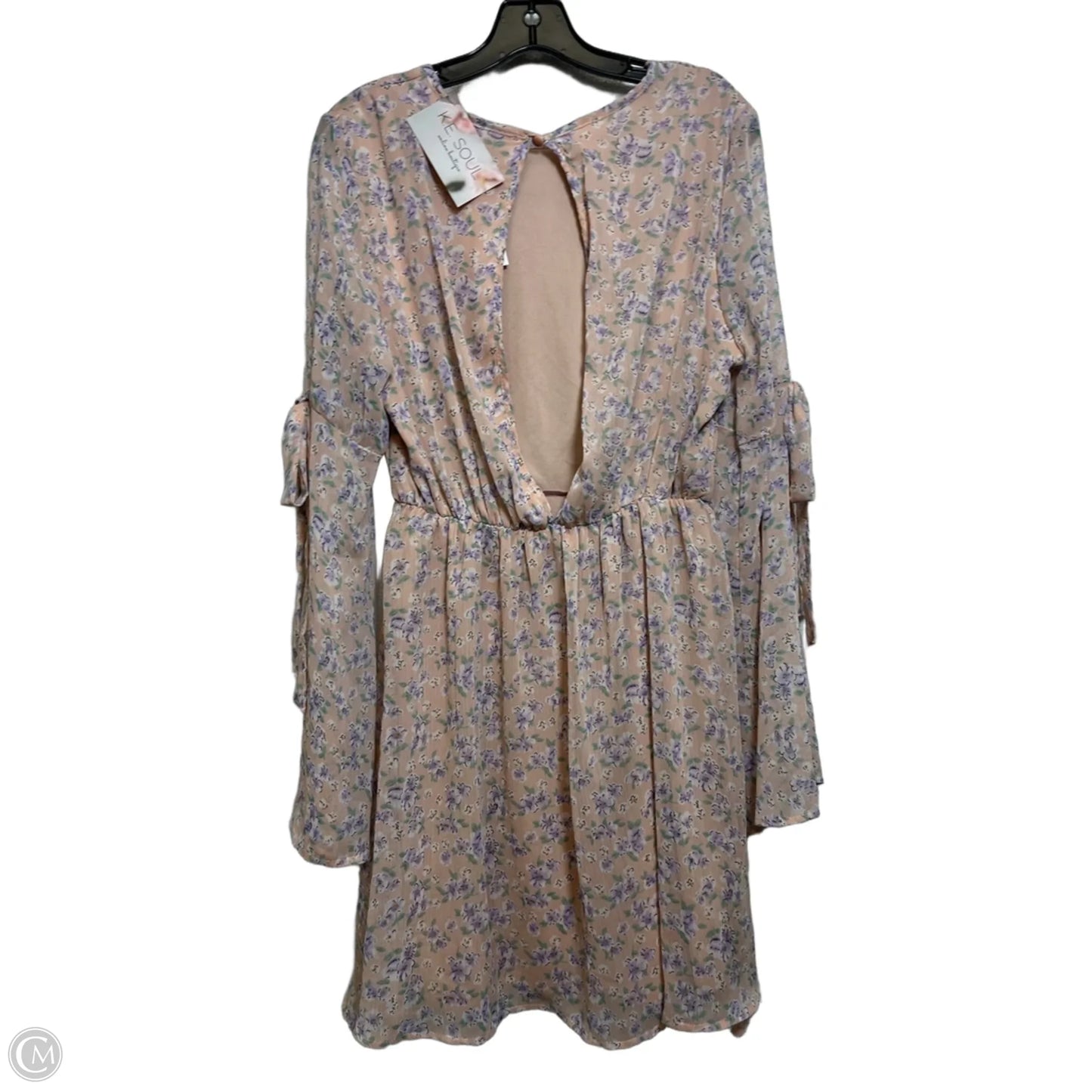 Dress Party Short By Le Lis In Floral Print, Size: M