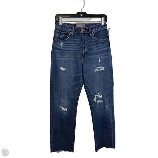 Jeans Straight By Point Sur In Blue Denim, Size: 4