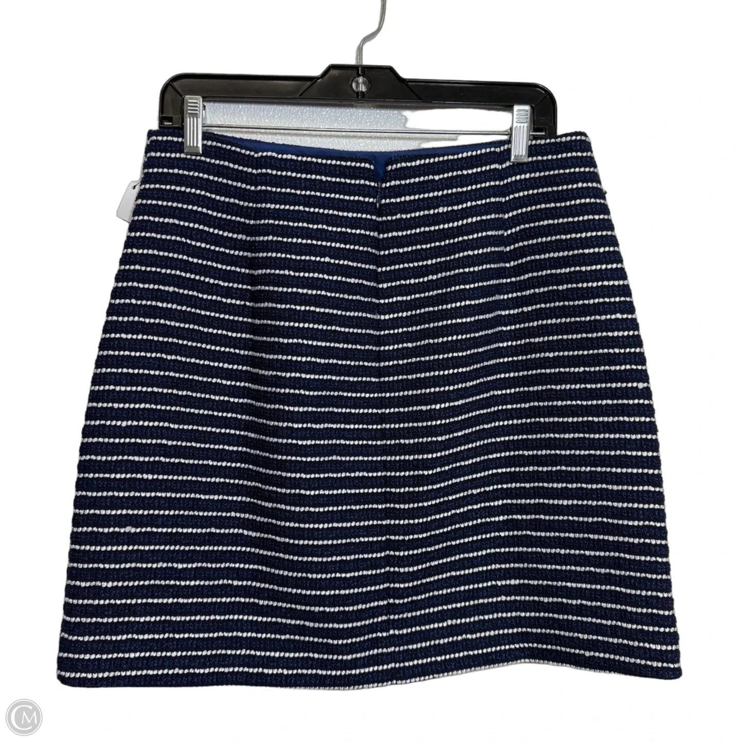 Skirt Suit 2pc By J. Crew In Striped Pattern, Size: 8