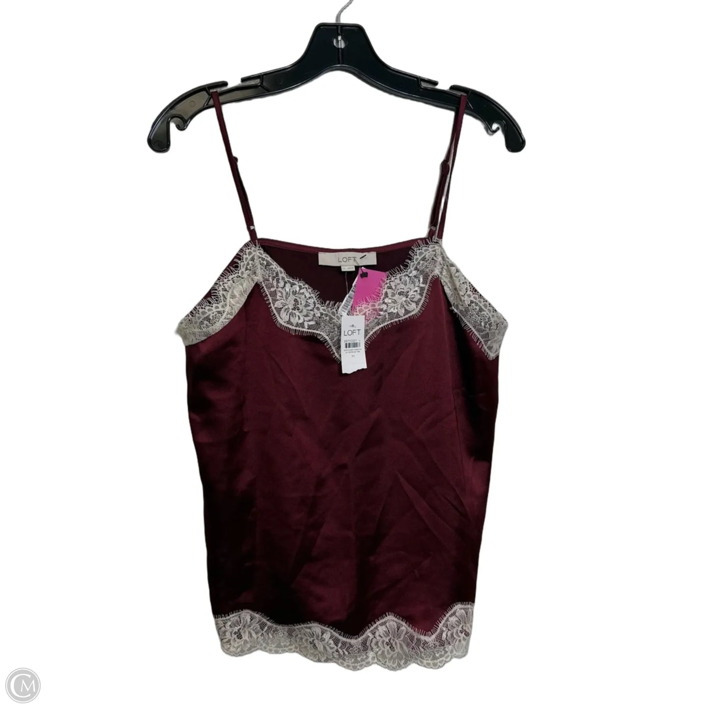 Tank Top By Loft In Maroon, Size: M