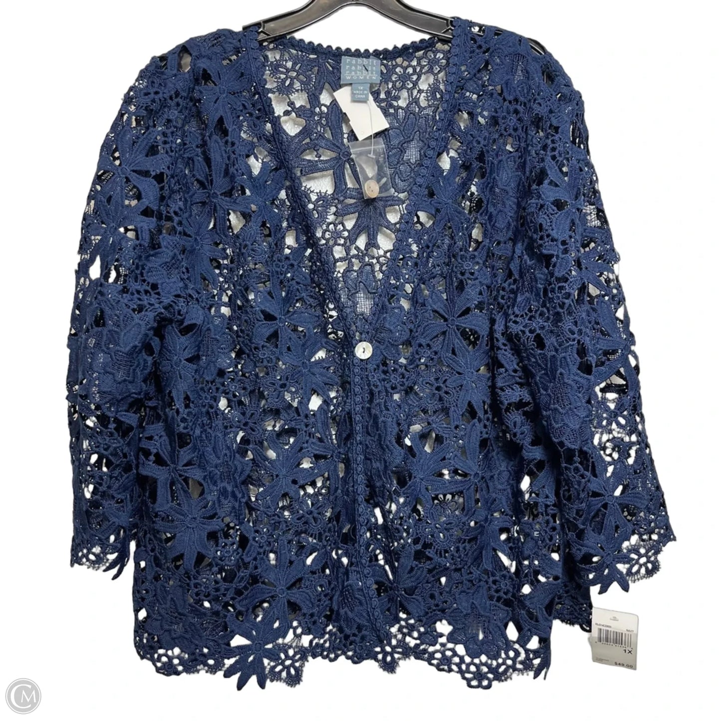 Bolero By Rabbit In Navy, Size: 1x