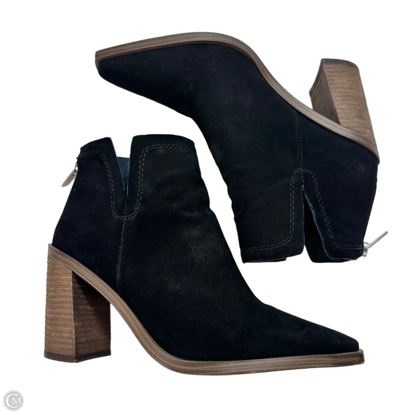 Boots Ankle Flats By Vince Camuto In Black, Size: 6.5