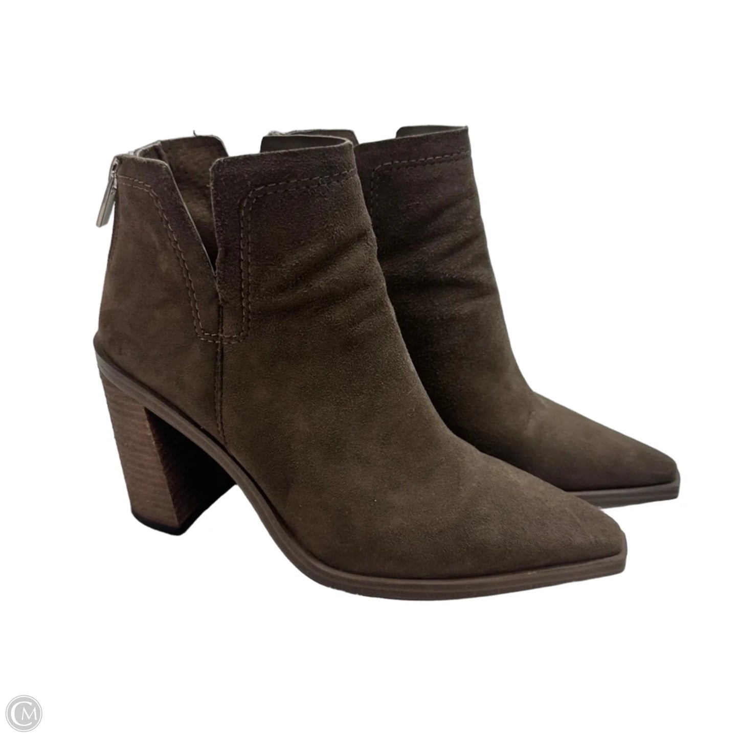 Boots Ankle Flats By Vince Camuto In Brown, Size: 6.5