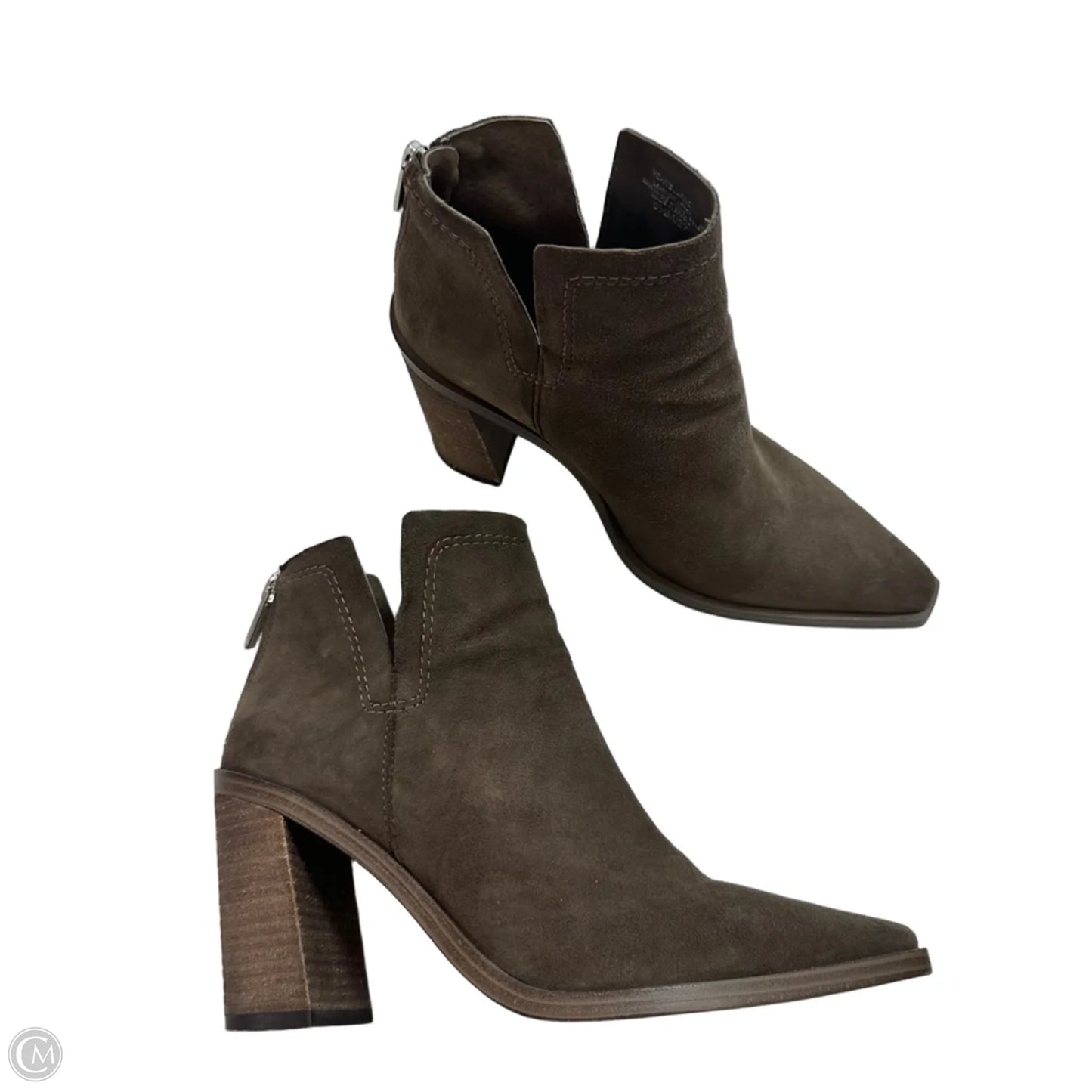 Boots Ankle Flats By Vince Camuto In Brown, Size: 6.5