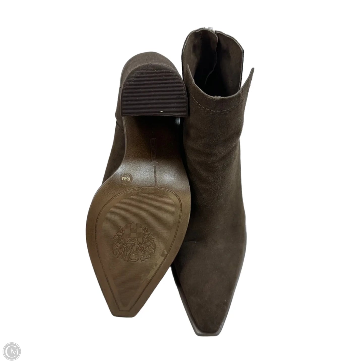 Boots Ankle Flats By Vince Camuto In Brown, Size: 6.5