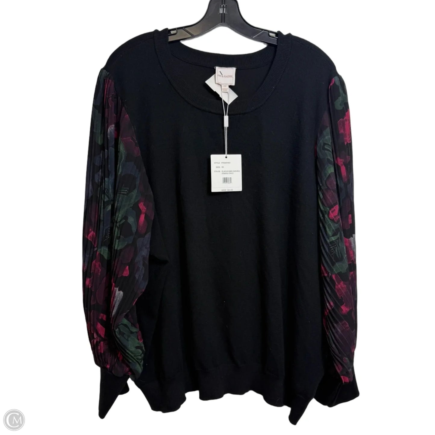 Sweater By Zac And Rachel In Black, Size: 3x