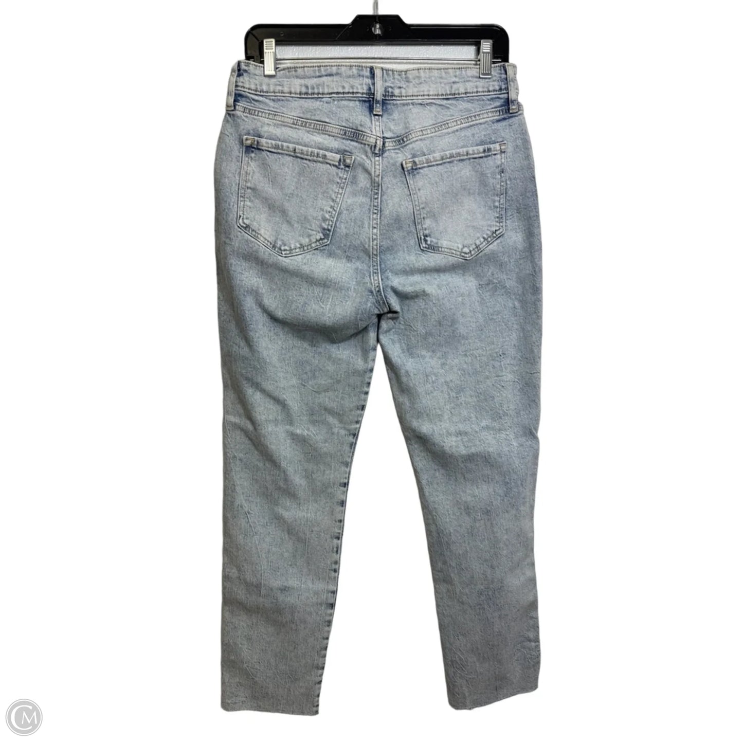 Jeans Straight By Old Navy In Blue Denim, Size: 8