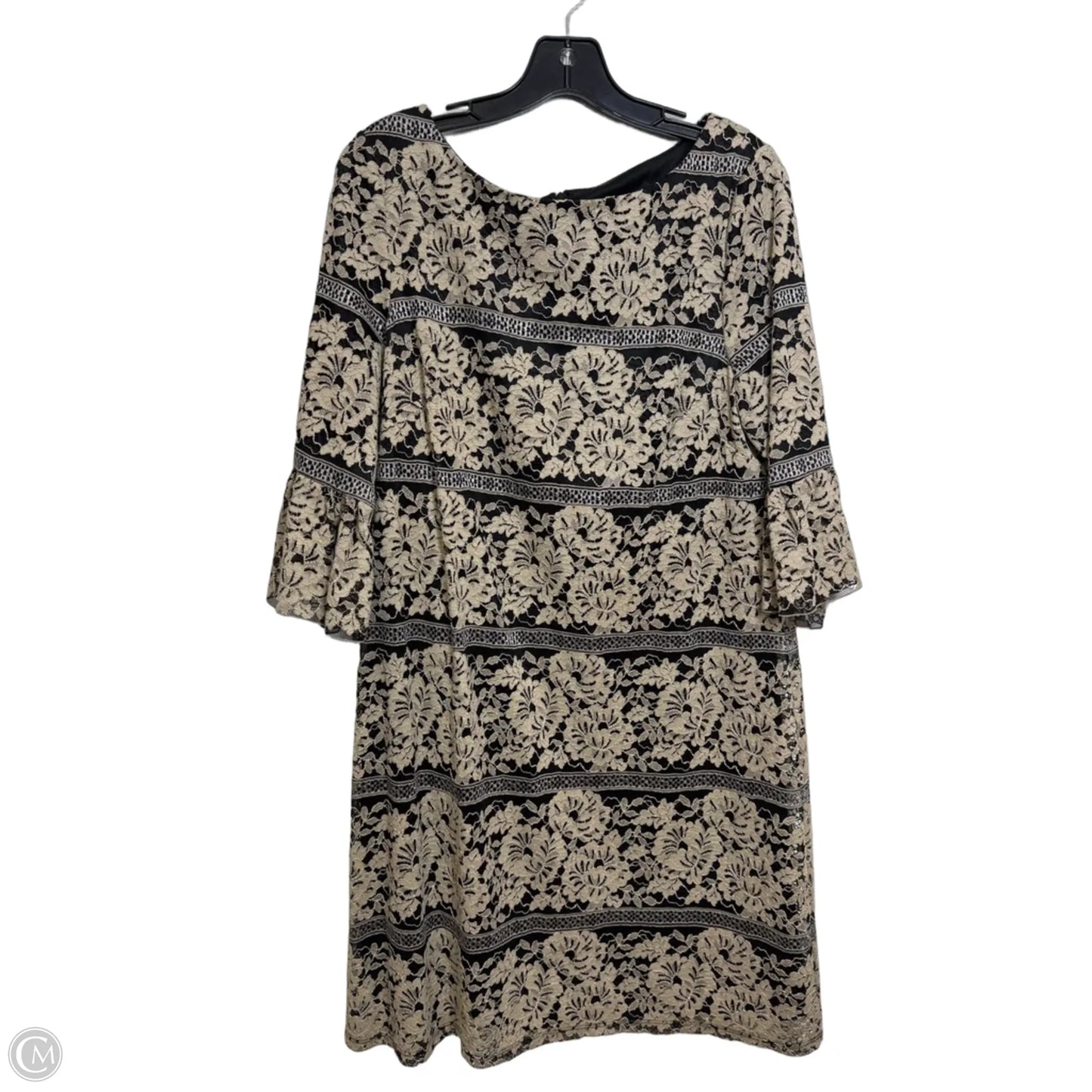 Dress Party Short By Jessica Howard In Tan, Size: 14