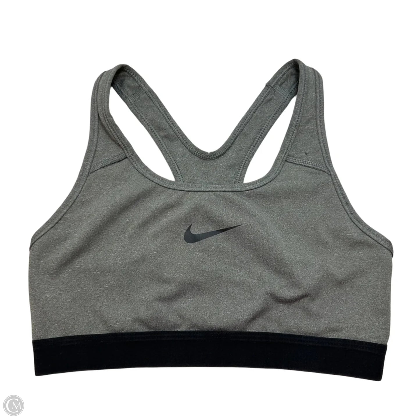 Athletic Bra By Nike Apparel In Grey, Size: S