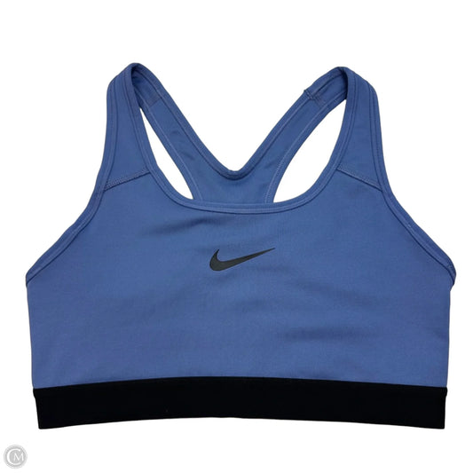 Athletic Bra By Nike Apparel In Blue, Size: S