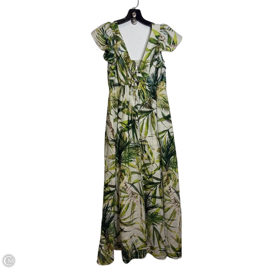 Dress Casual Maxi By Taylor In Green, Size: 4
