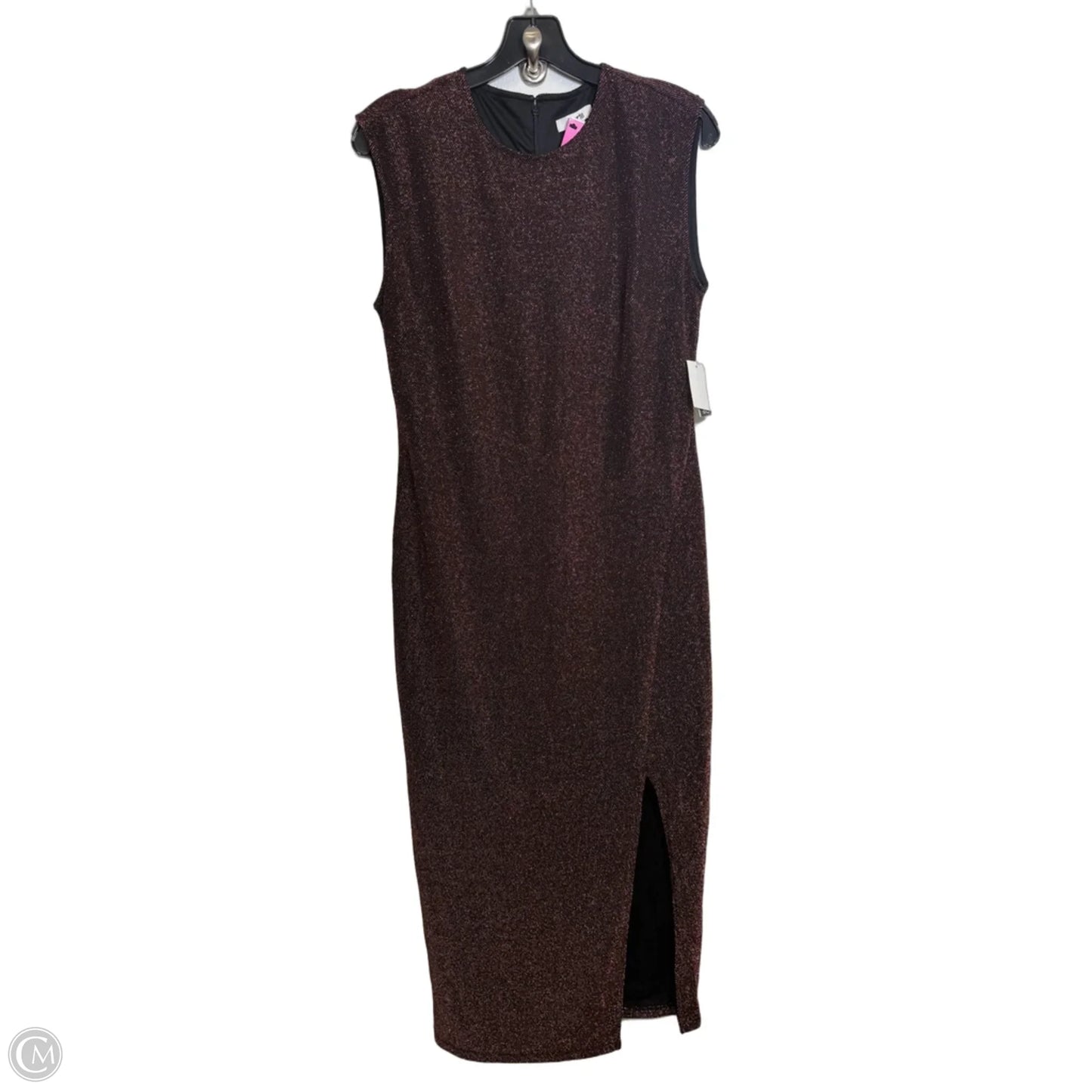 Dress Party Midi By Bar Iii In Bronze, Size: M