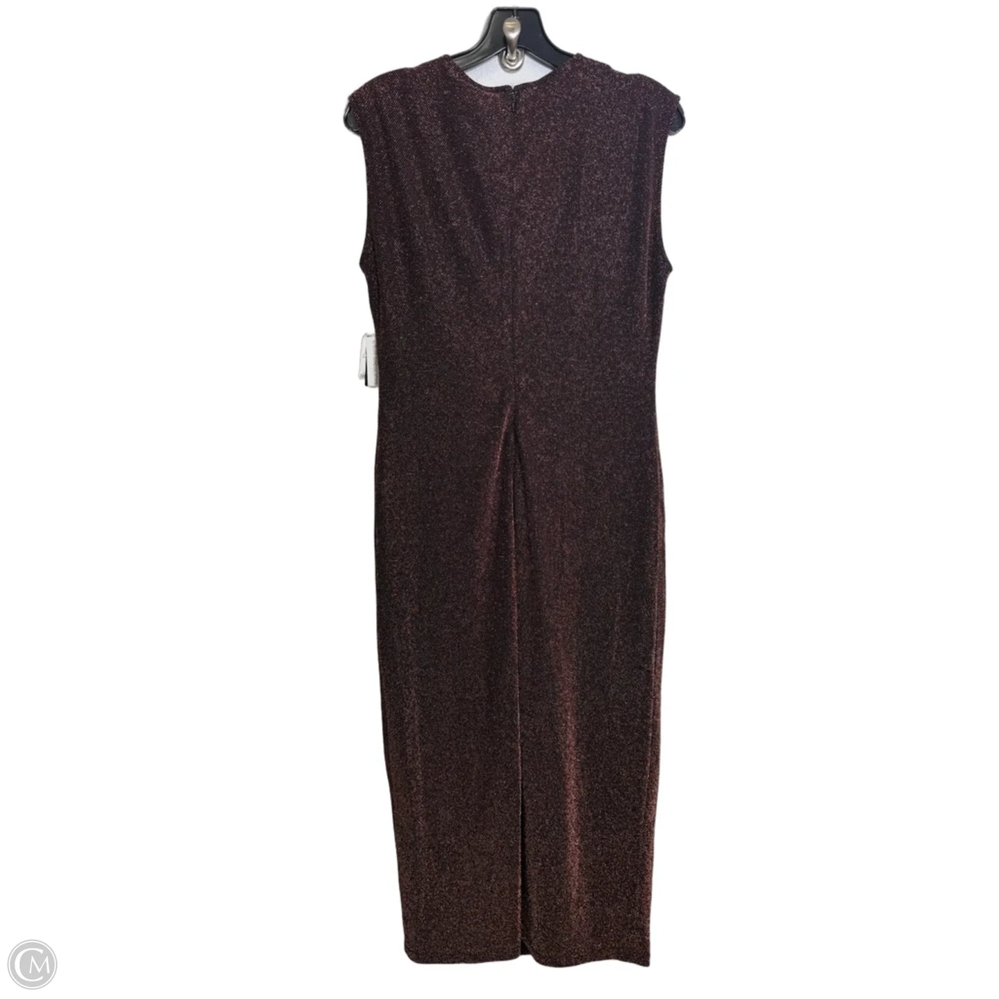 Dress Party Midi By Bar Iii In Bronze, Size: M