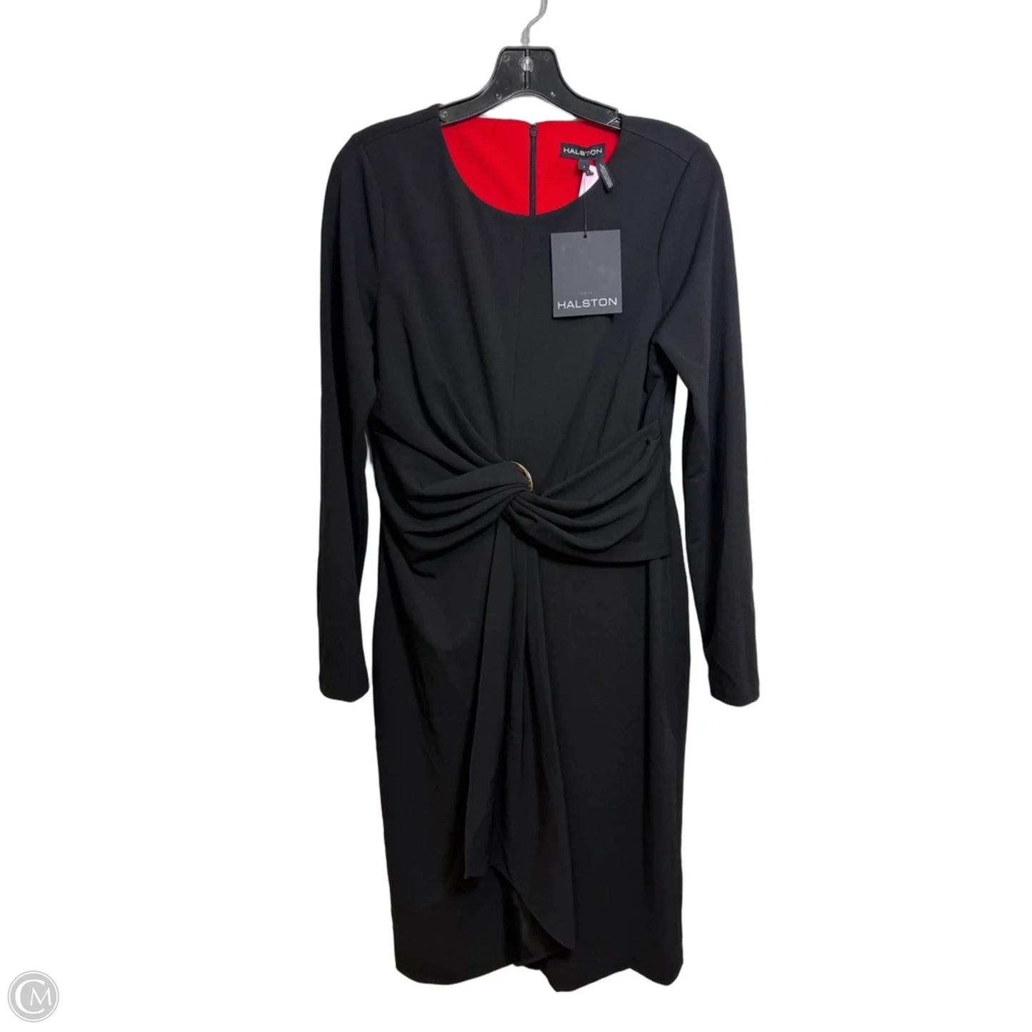 Dress Designer By Halston In Black, Size: 8