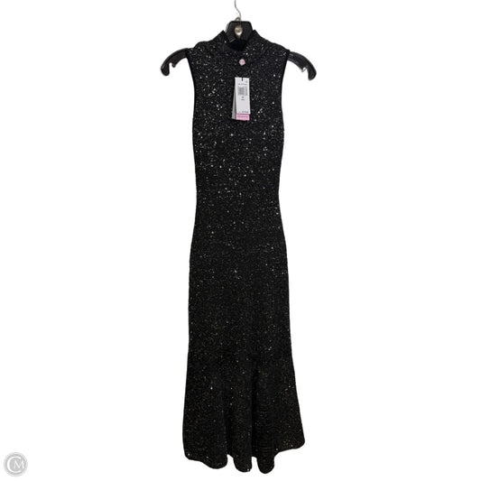 Dress Party Midi By Avec Les Filles In Black, Size: Xs