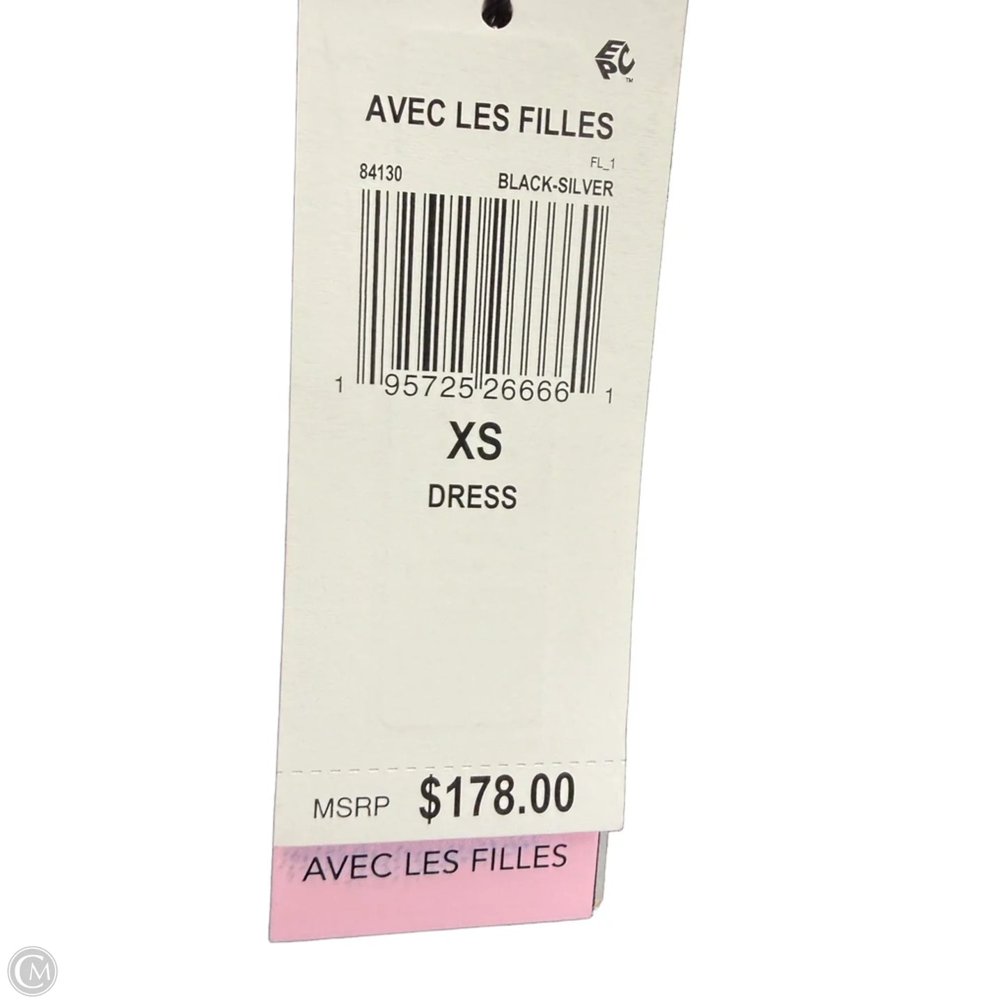 Dress Party Midi By Avec Les Filles In Black, Size: Xs