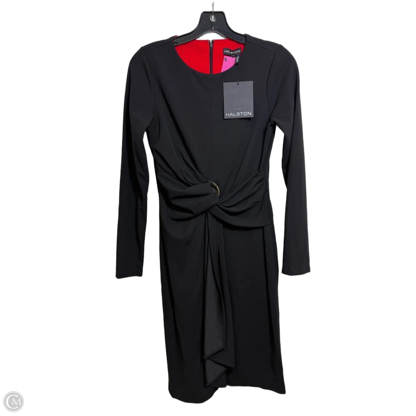 Dress Designer By Halston In Black, Size: 2