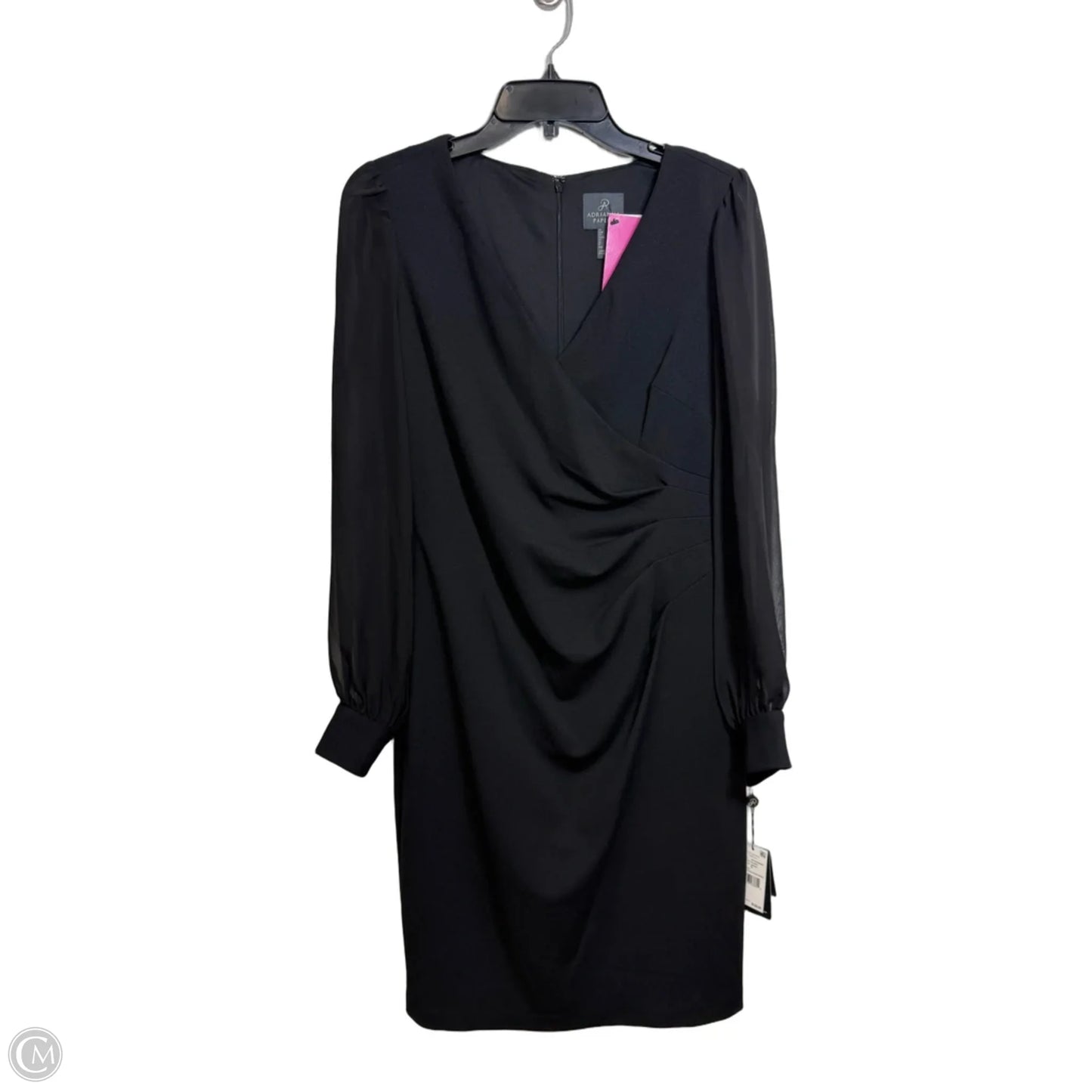 Dress Party Short By Adrianna Papell In Black, Size: 6