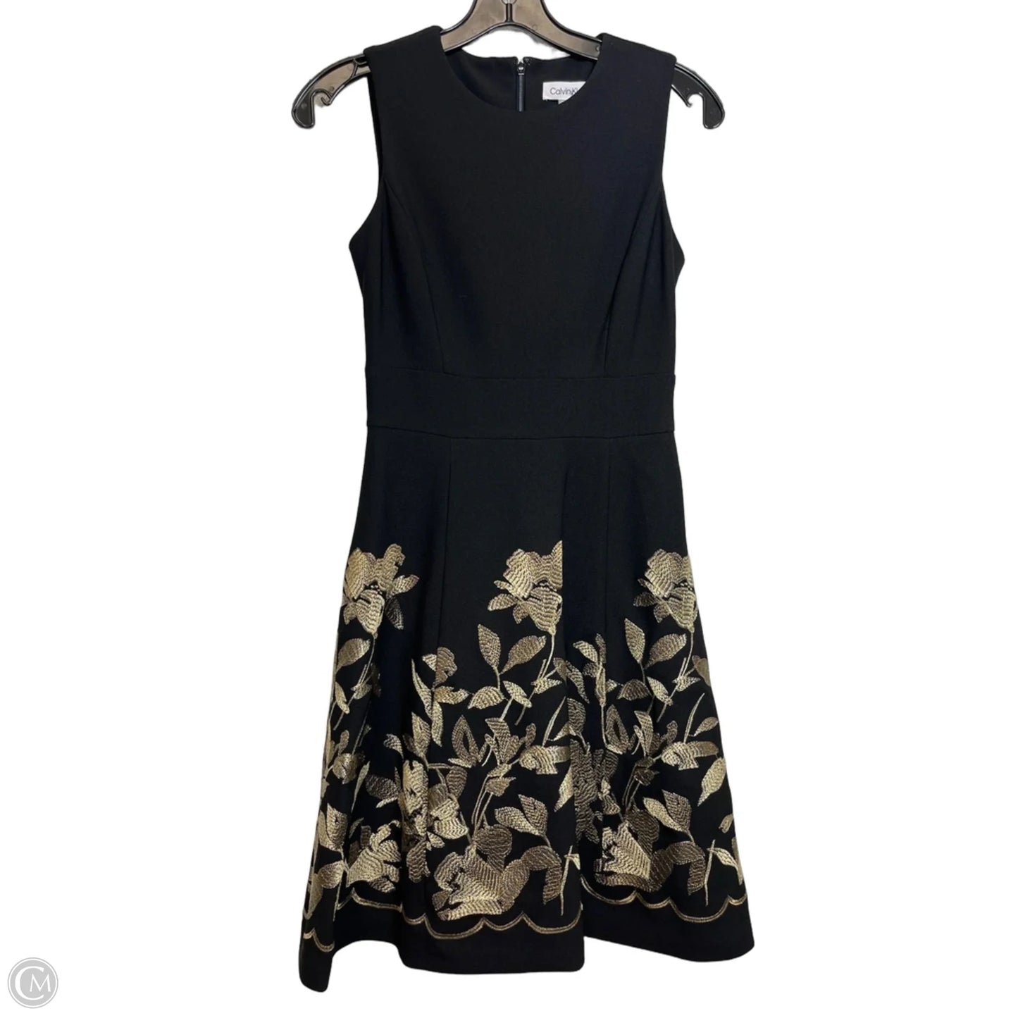 Dress Party Short By Calvin Klein In Black, Size: 2p