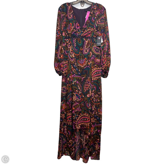 Dress Party Long By Guess In Multi-colored, Size: 4