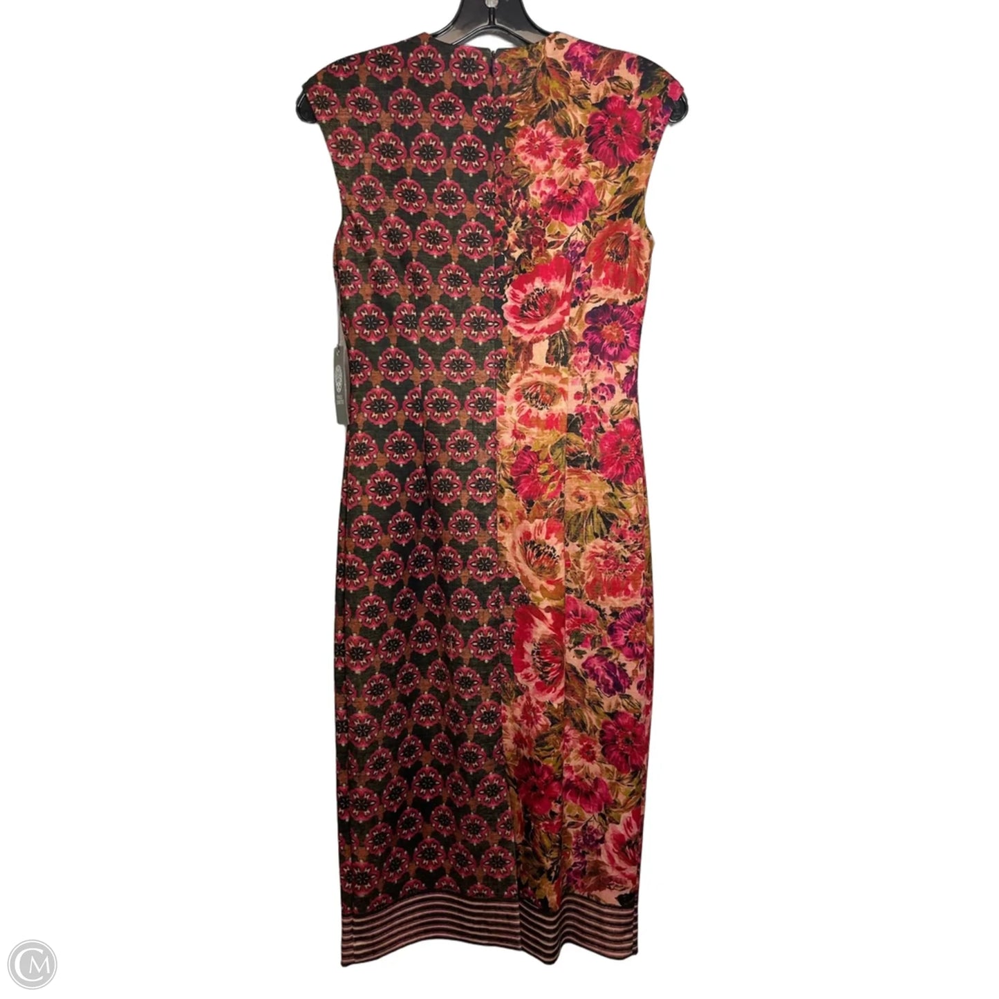Dress Party Midi By Vince Camuto In Floral Print, Size: 2