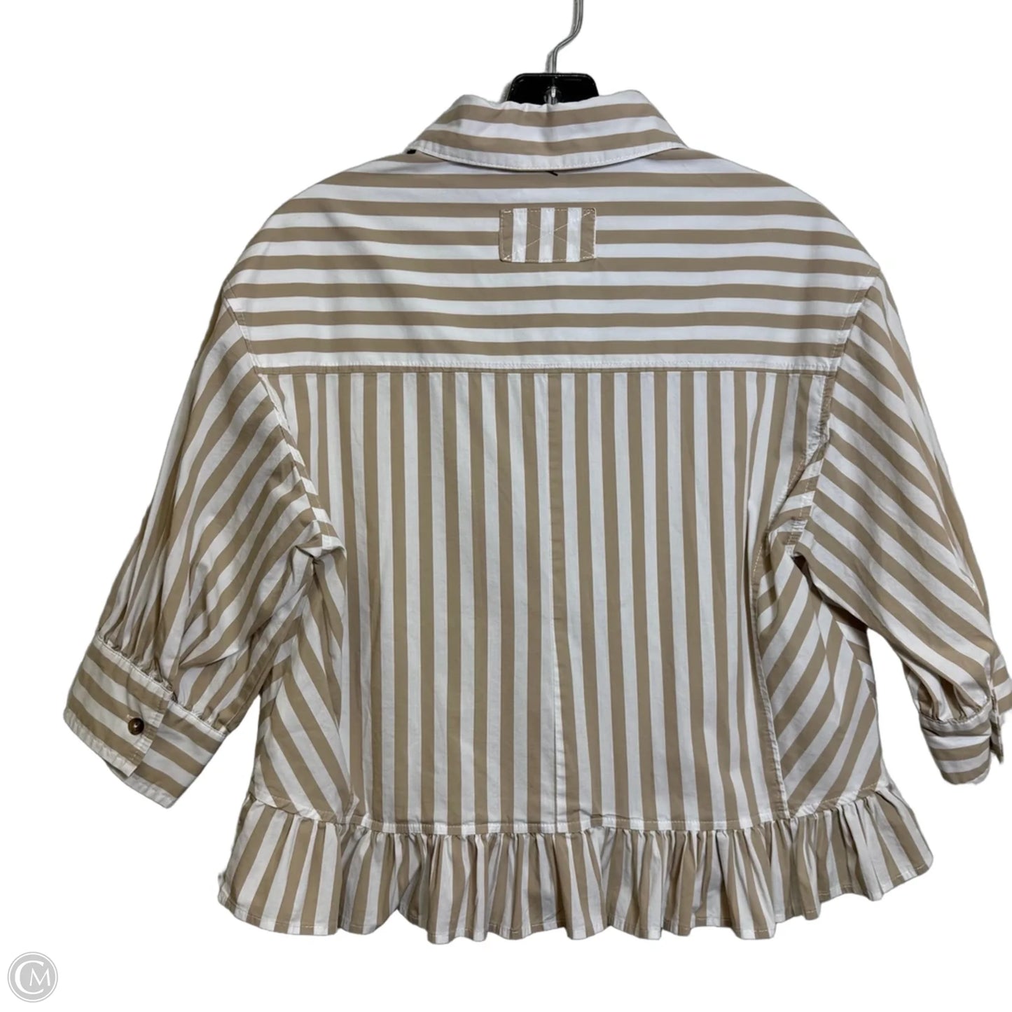Top Short Sleeve By Clothes Mentor In Striped Pattern, Size: S