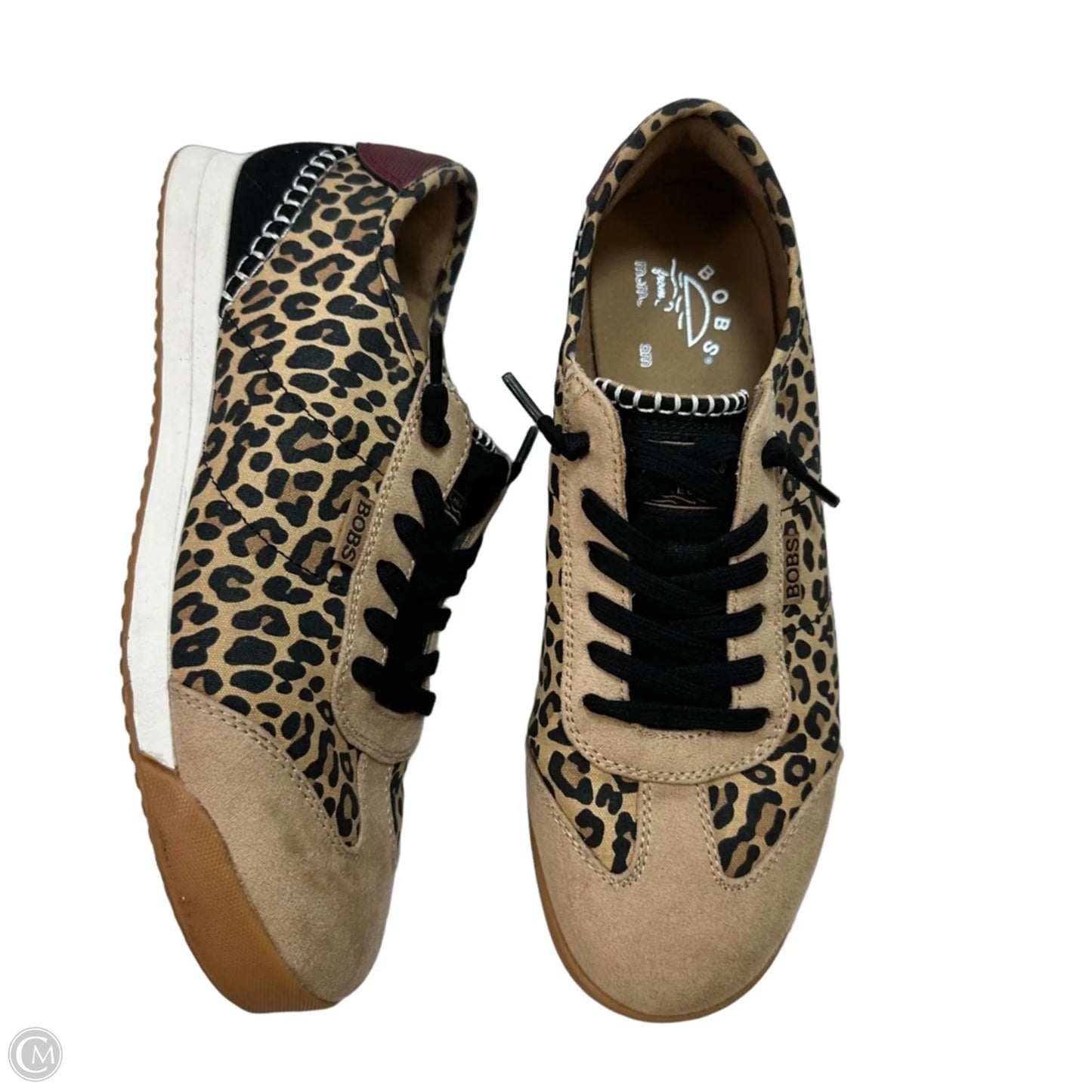 Shoes Athletic By Bobs In Animal Print, Size: 7.5